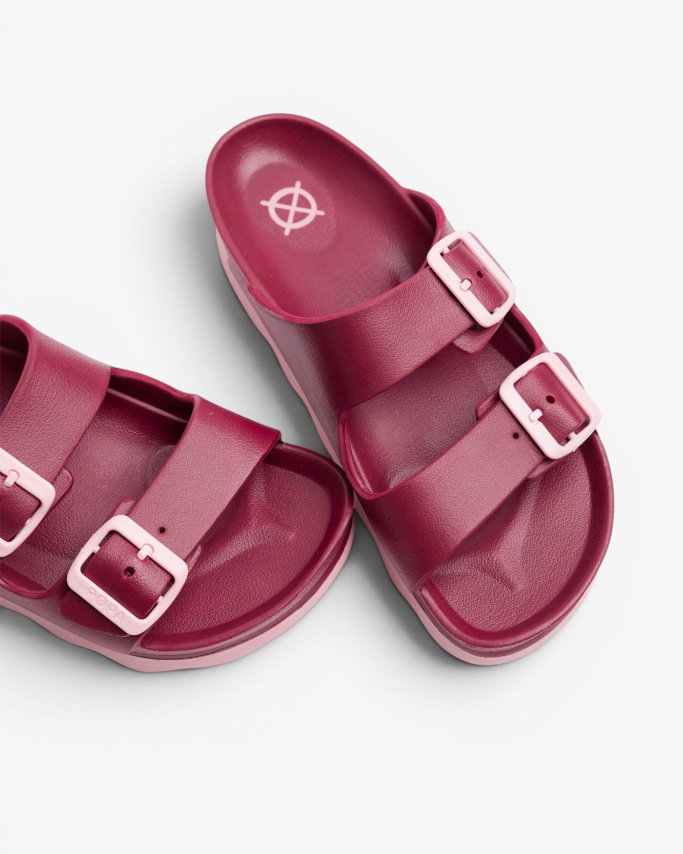 Chanclas de Agua Mujer Aqua Buye Burdeos