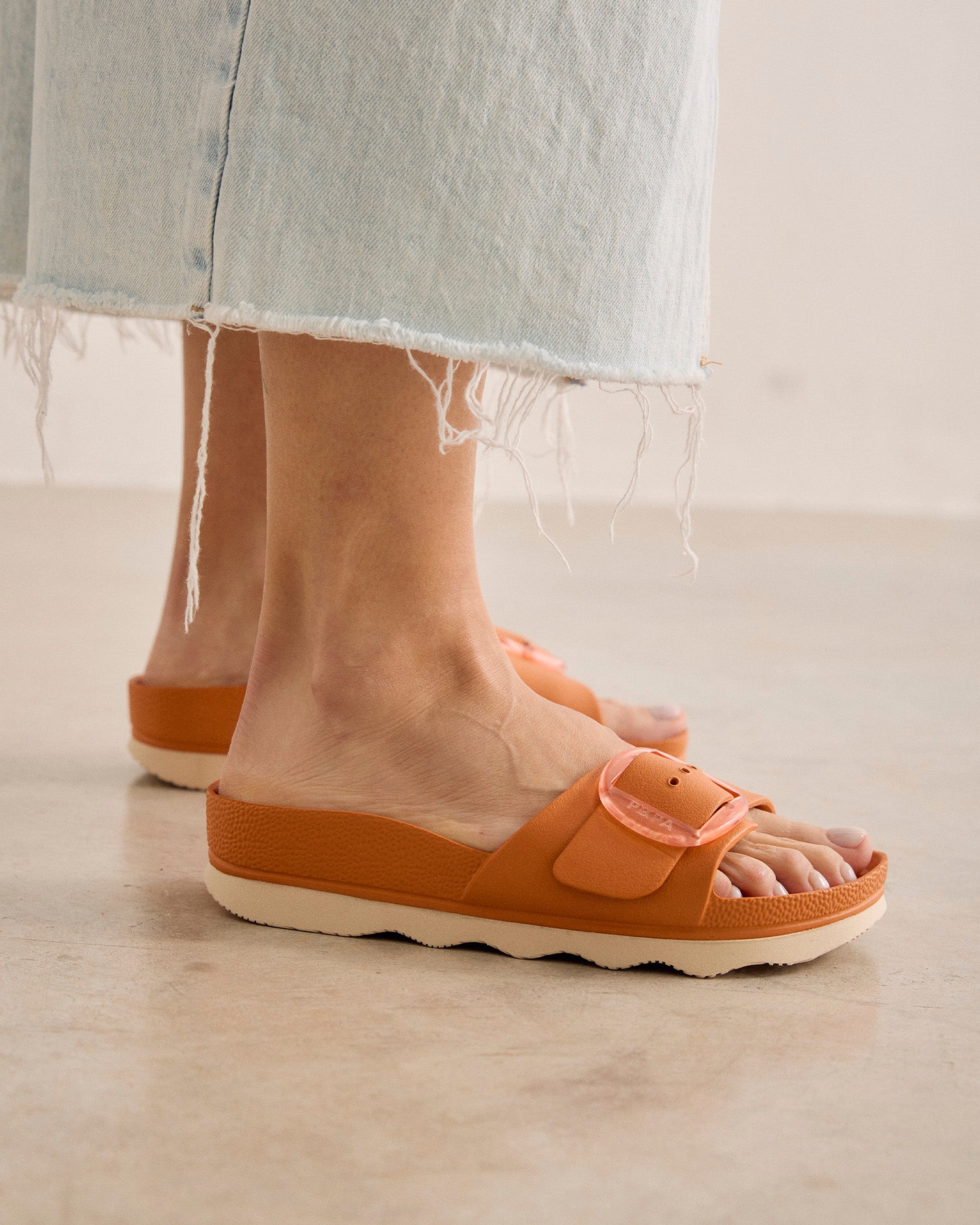 Chanclas de Agua Mujer Aqua Babaro Teja