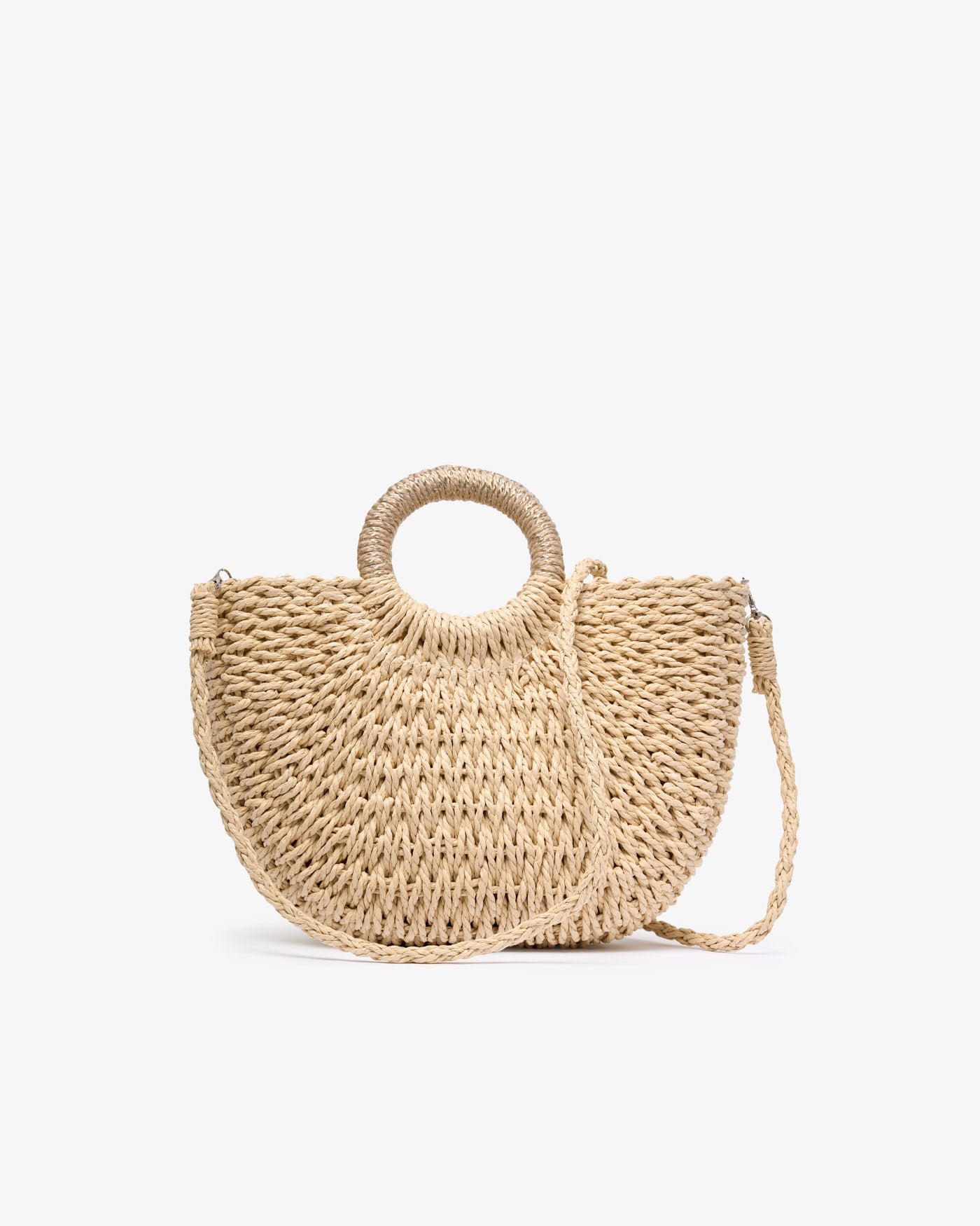 Bolso Cool Rafia Beige