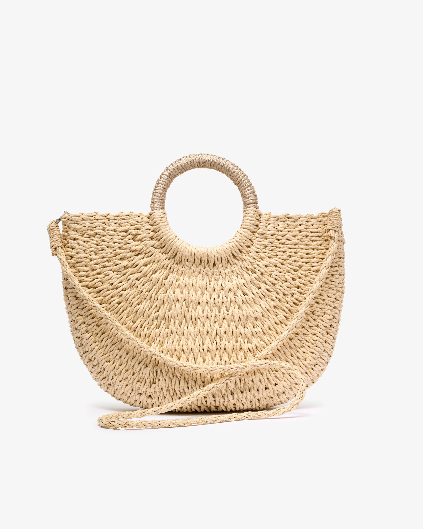 Bolso Cool Rafia Beige