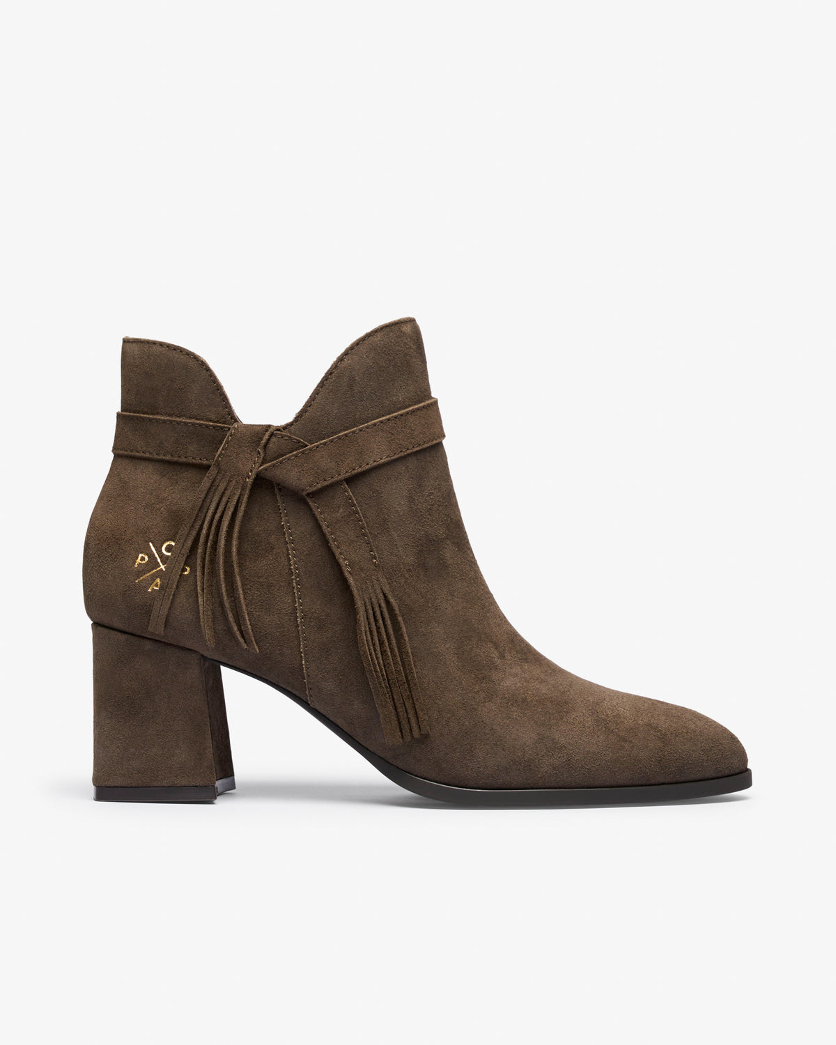 Botín Marrón de Mujer Cayafate Flecos 36