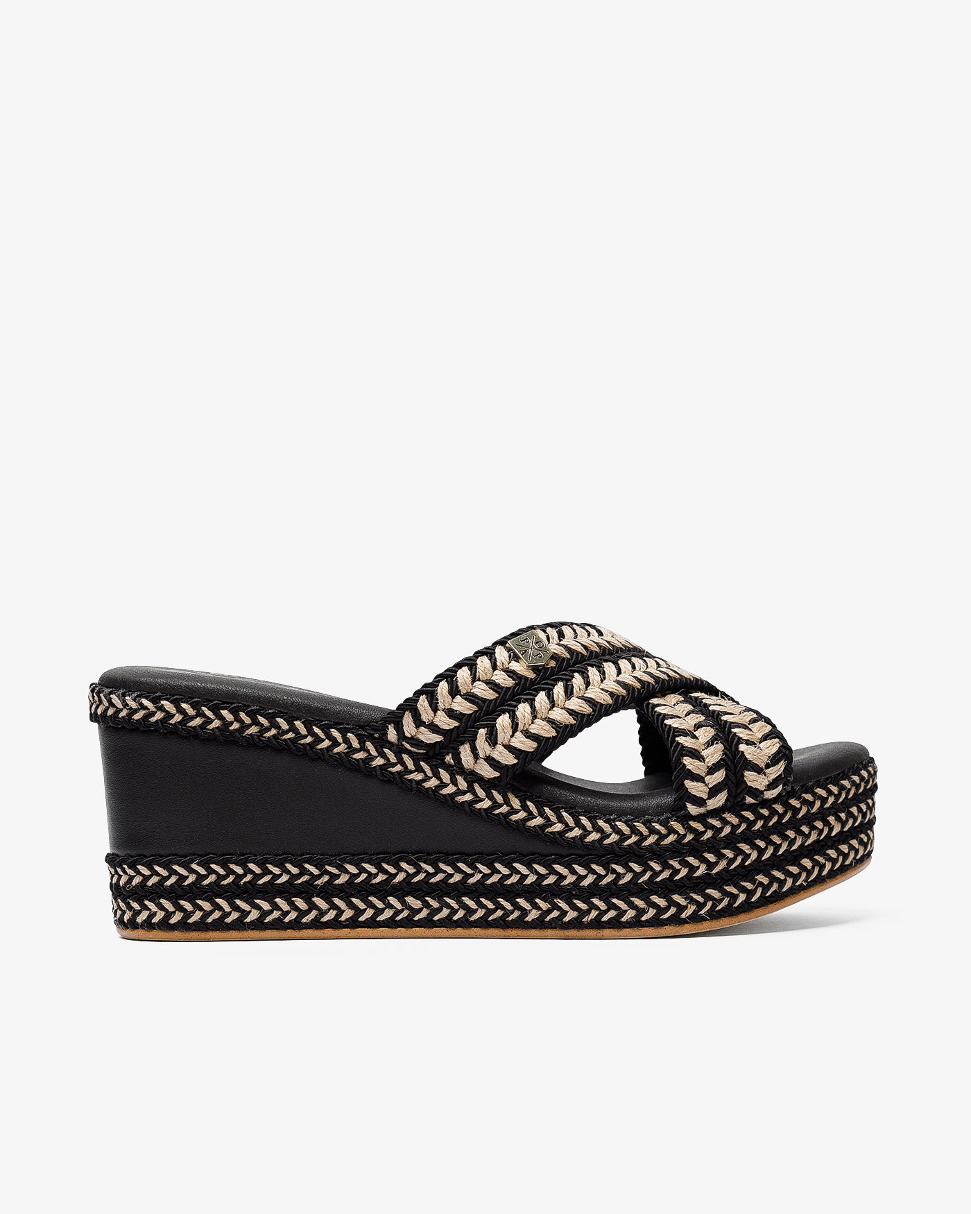 Cuña Albufera Yute Negro 35