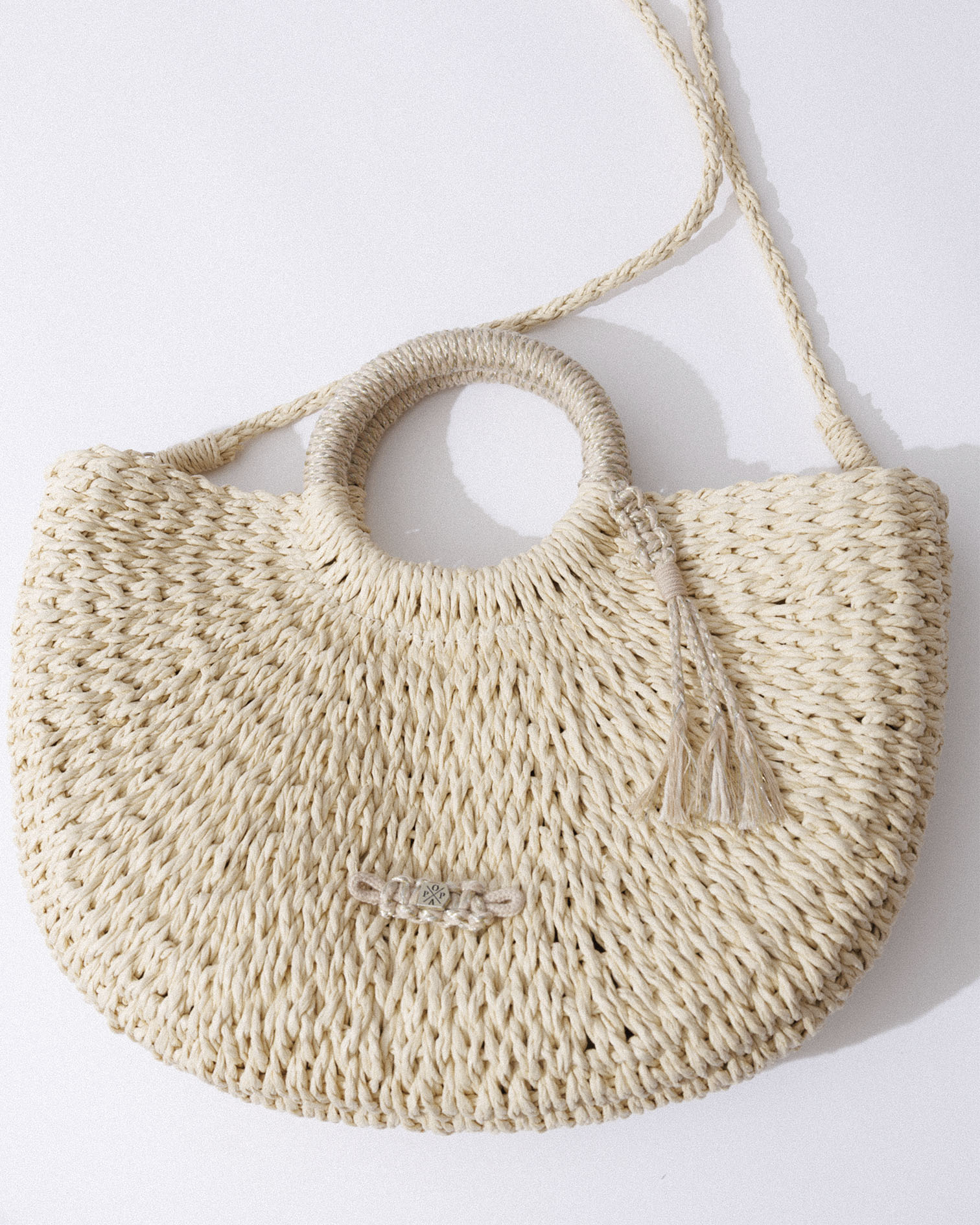 Bolso Cool Rafia Beige