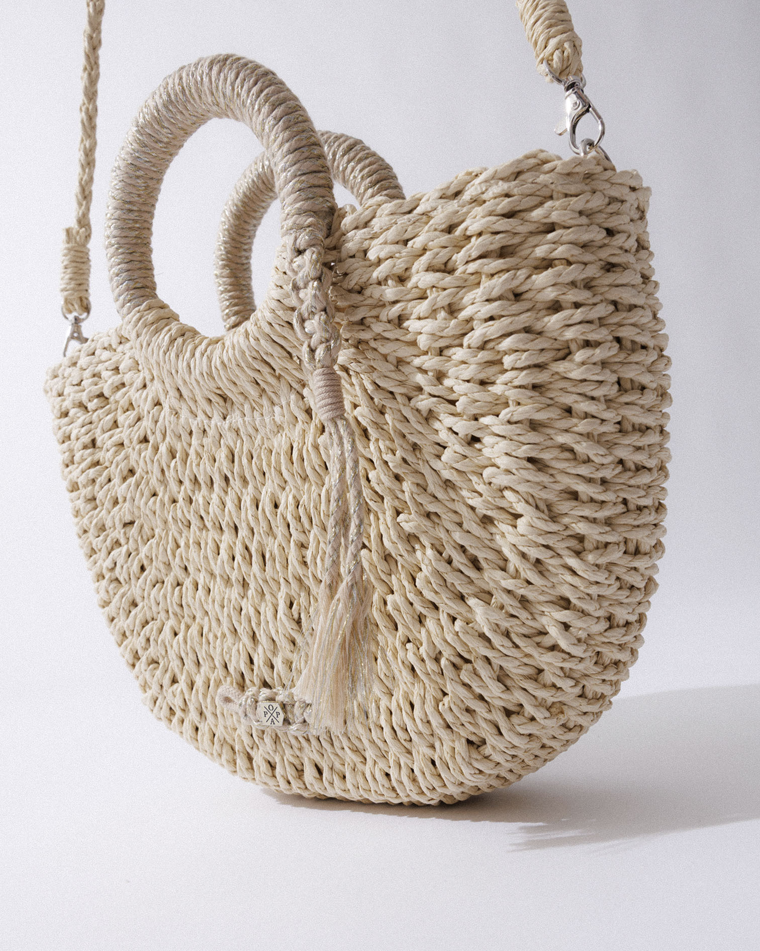 Bolso Cool Rafia Beige