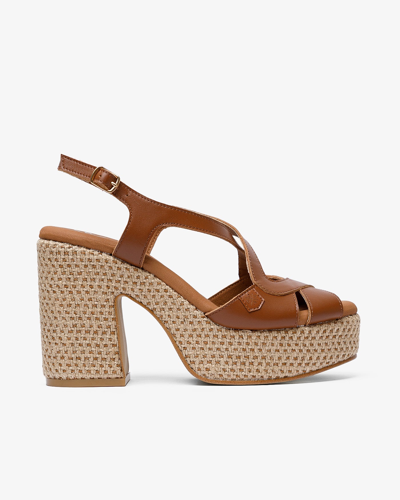 Sandalia Balares Piel Cuero 35