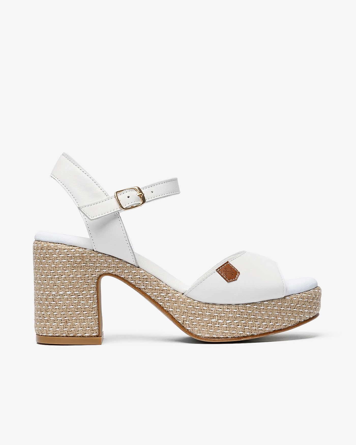 Sandalia Daira Piel Blanco 35
