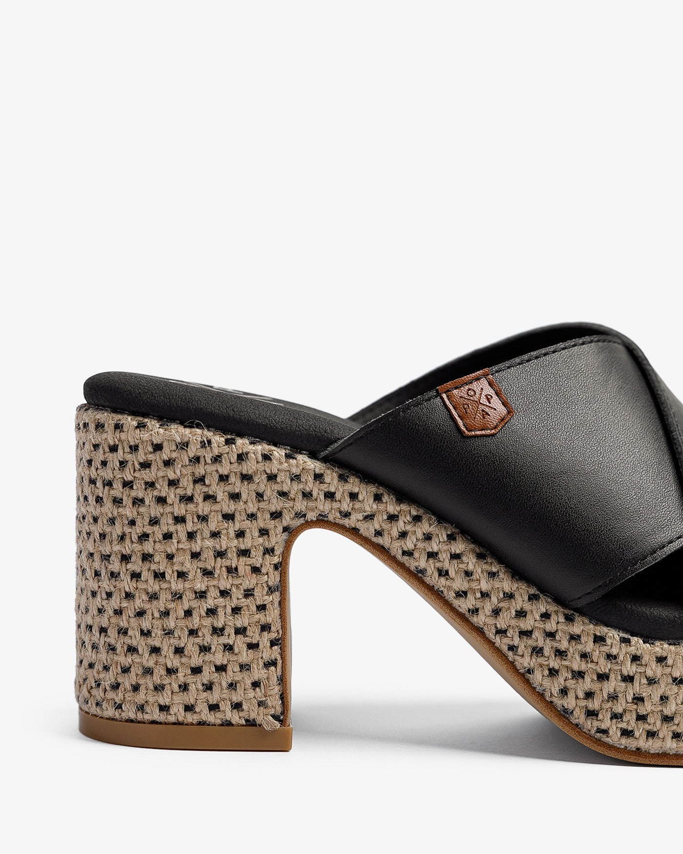 Sandalia Melibea Piel Negro 35