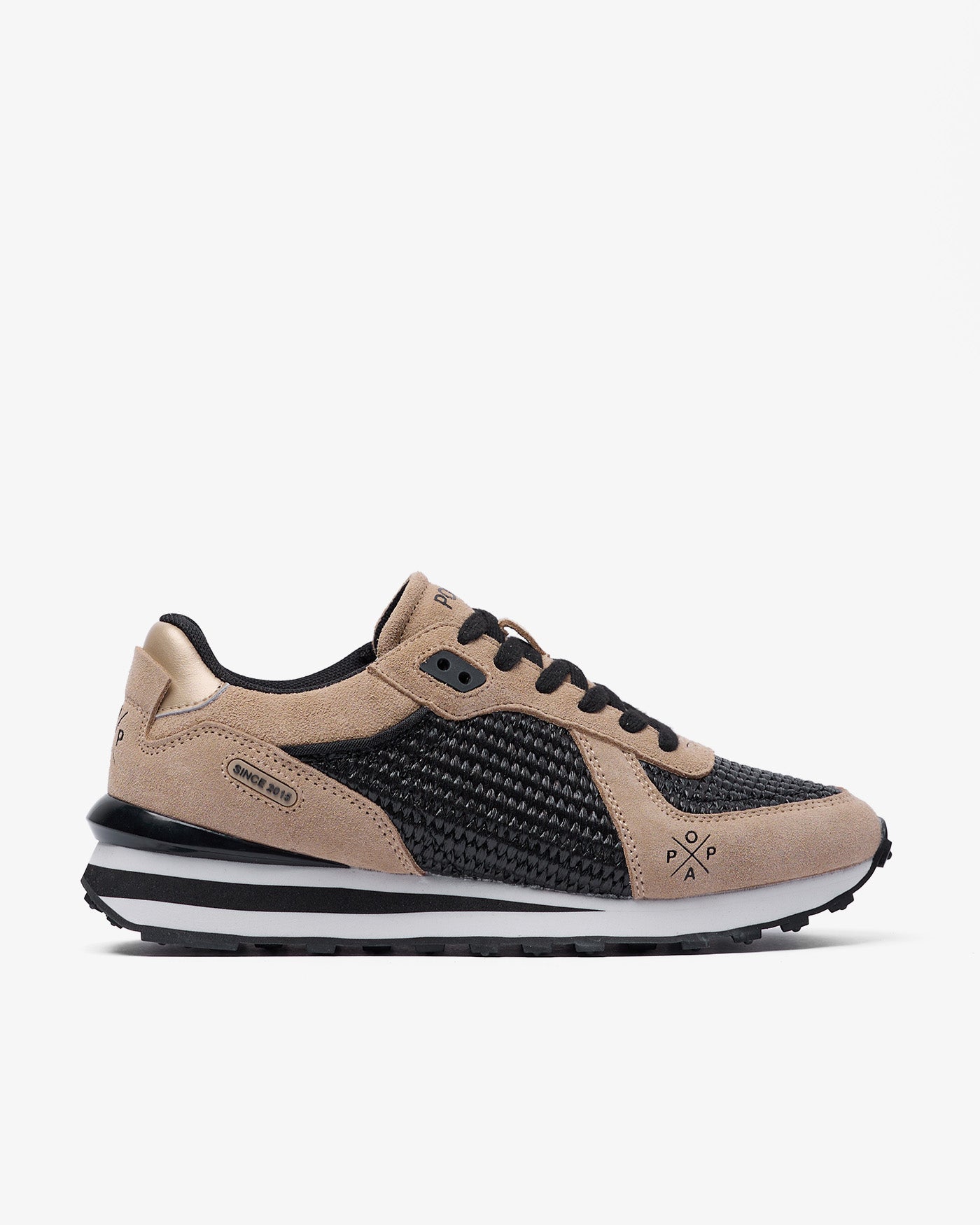 Zapatilla Blake Rafia Negra