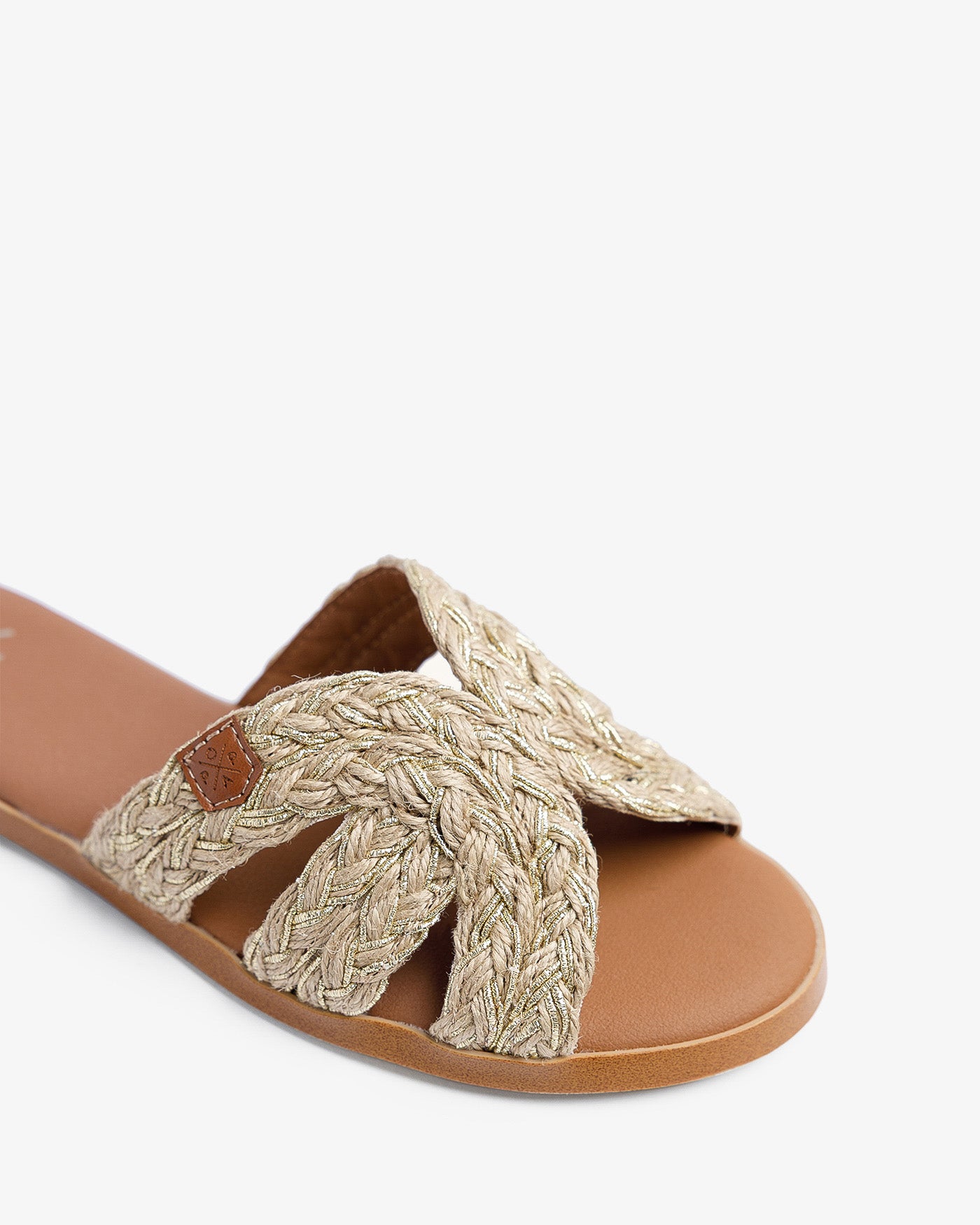 Sandalia Tufia India Yute Oro 35