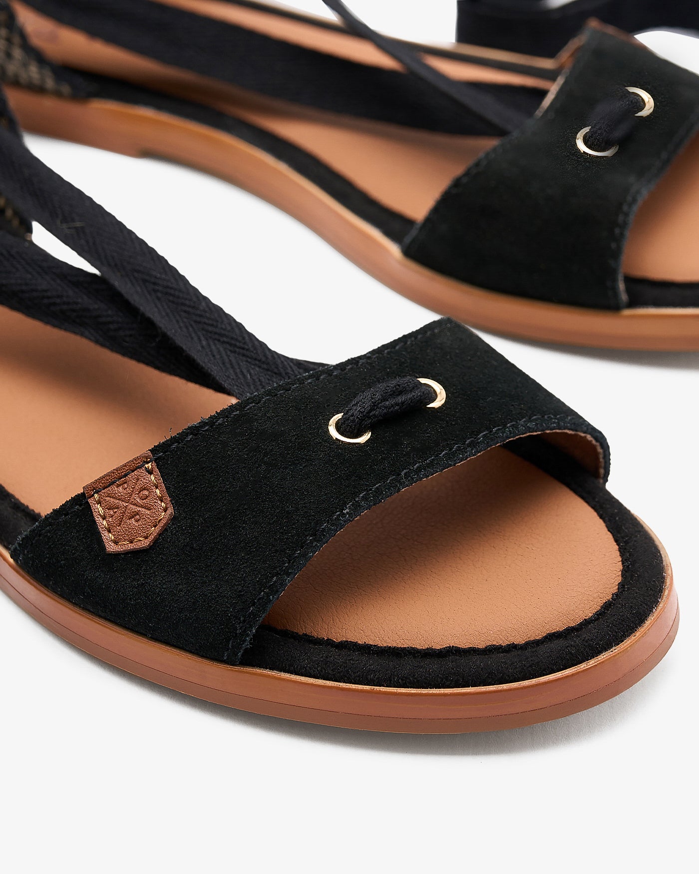 Menorquina Poipu Serraje Negro 35