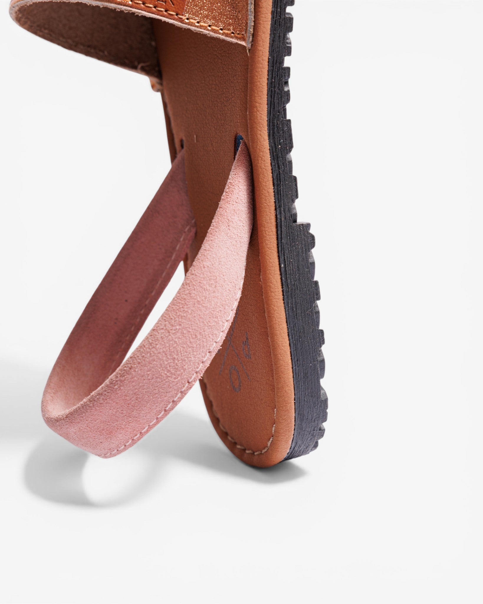 Menorquina Plana California Metal Pink Gold