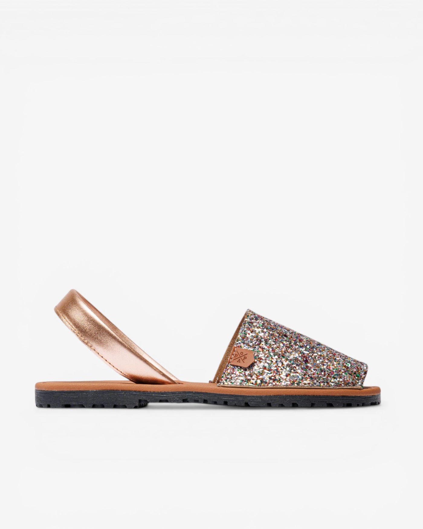 Menorquina Plana California Glitter Multicolor