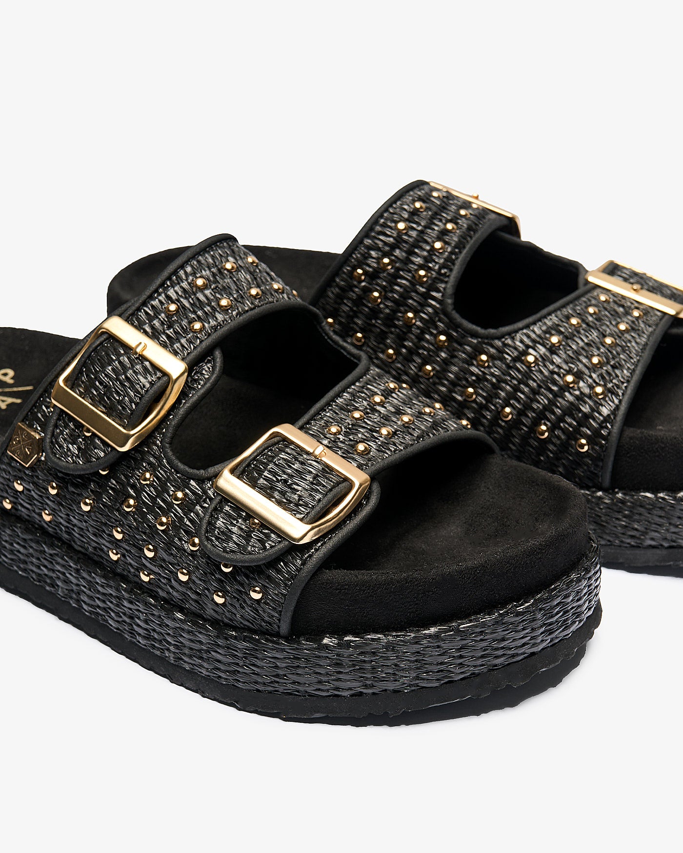 Sandalia Xago Rafia Negro