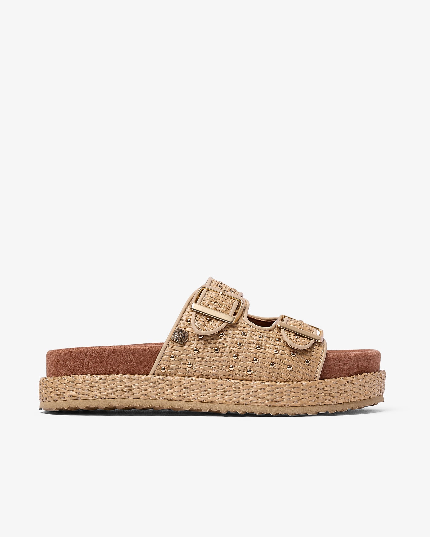 Sandalia Xago Rafia Beige 35