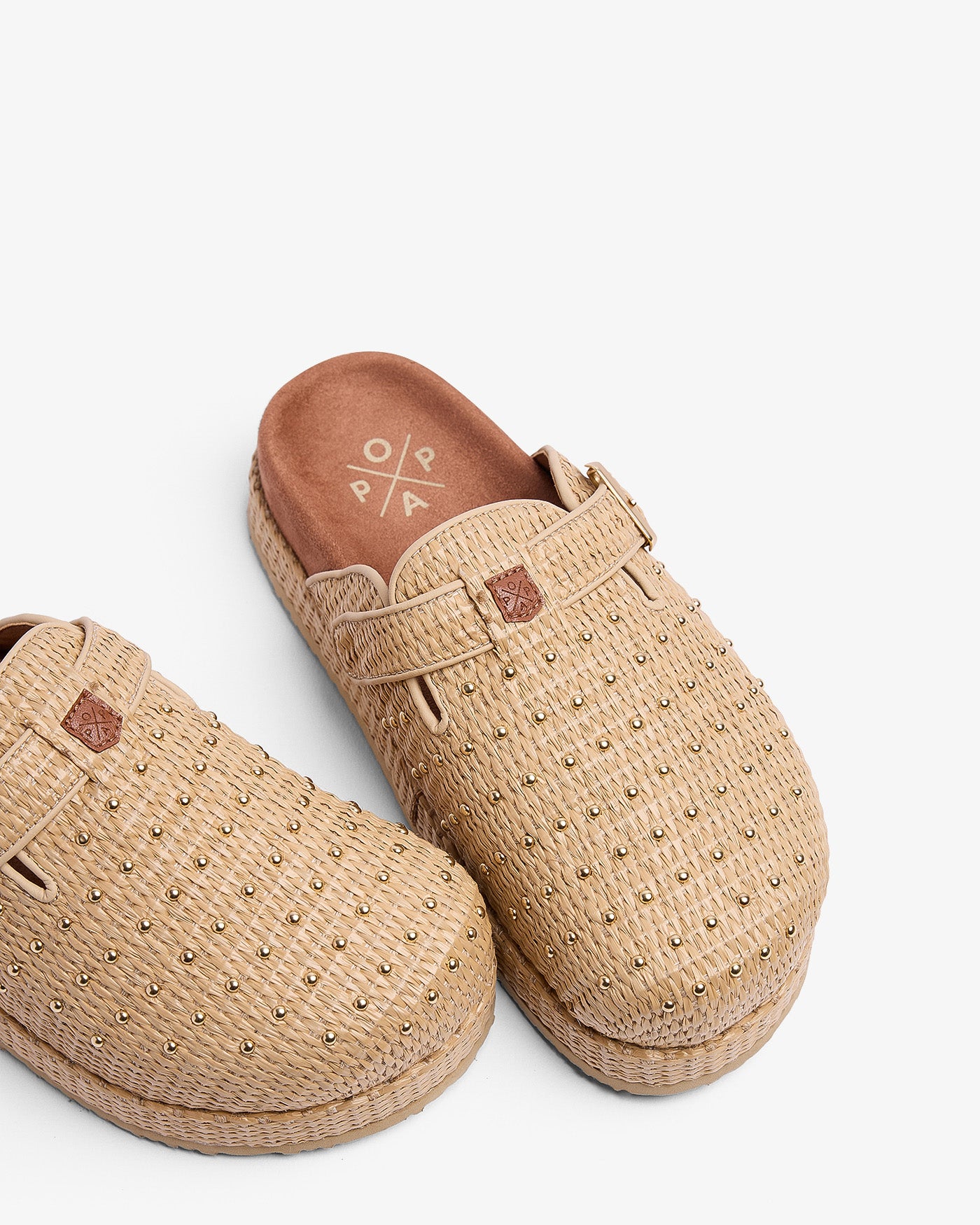 Zueco Acova Rafia Beige 35