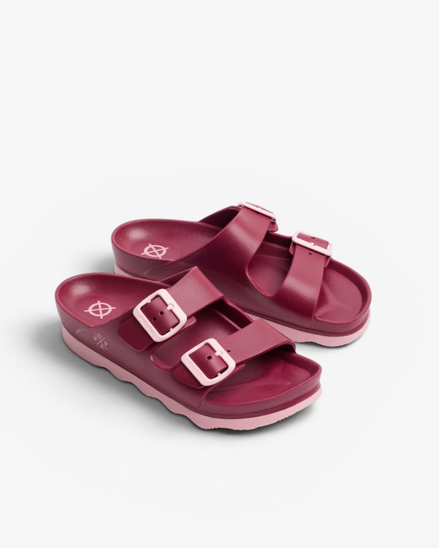 Chanclas de Agua Mujer Aqua Buye Burdeos