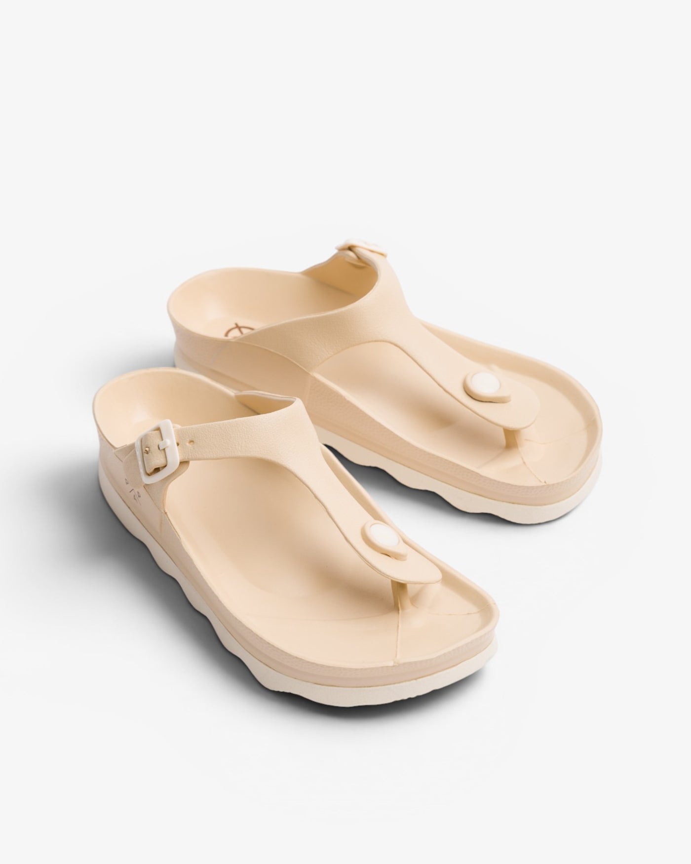 Chanclas de Agua Mujer Aqua Praia Beige