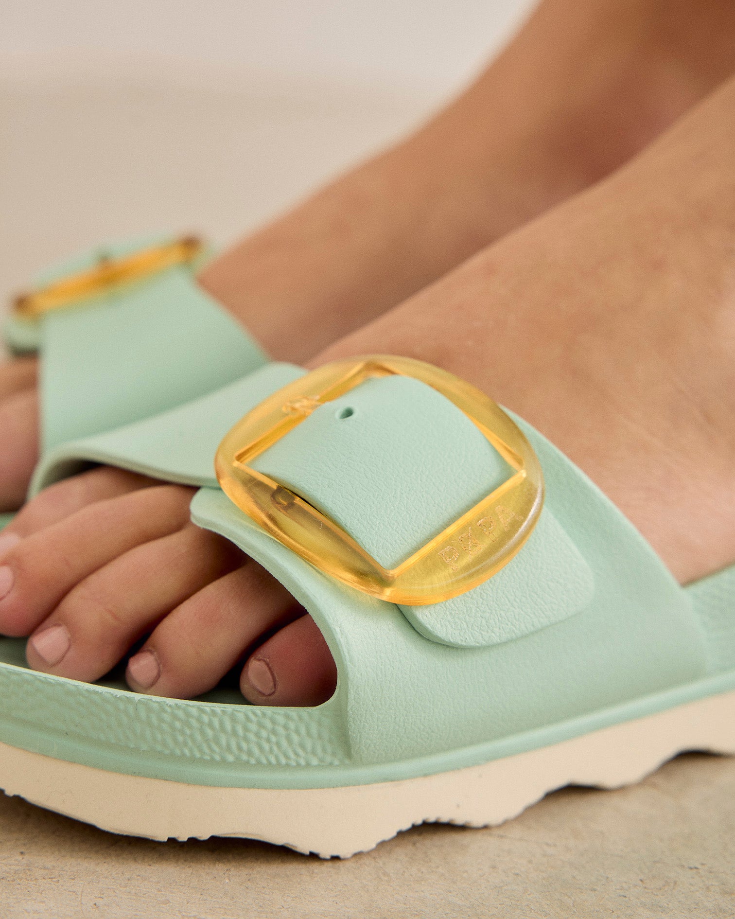 Chanclas de Agua Mujer Aqua Babaro Verde