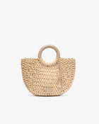 Bolso Cool M Rafia Beige