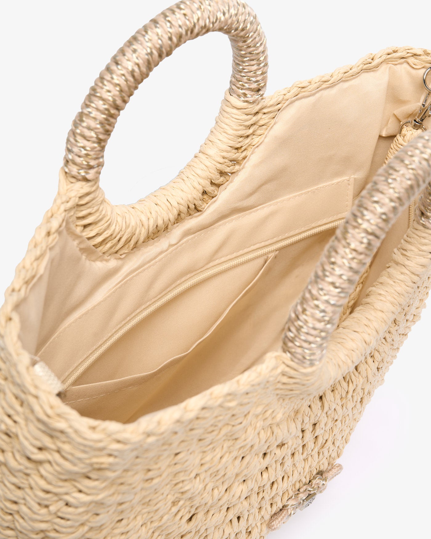 Bolso Cool Rafia Beige