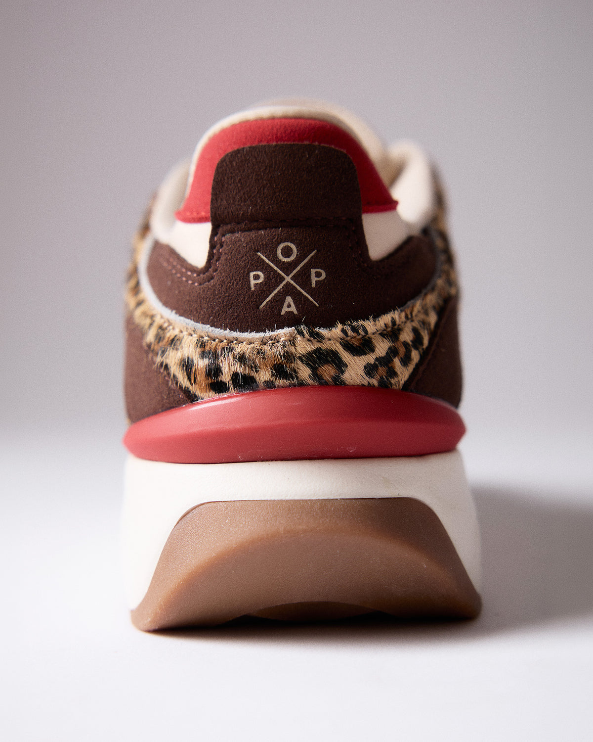 Zapatilla Leopardo Beige de Mujer Blake