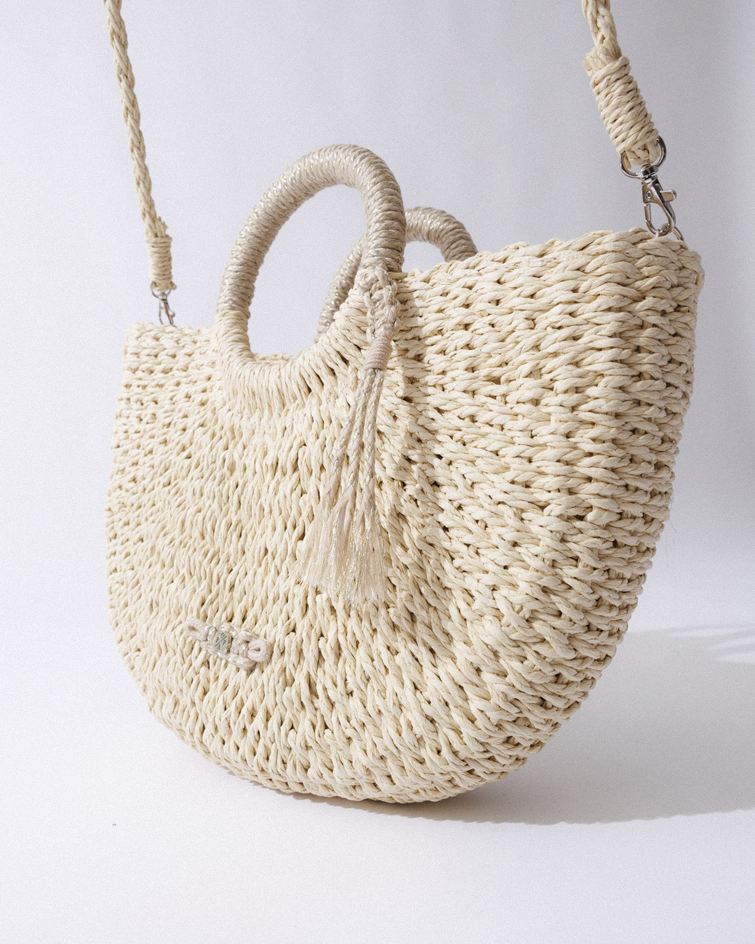 Bolso Cool Rafia Beige