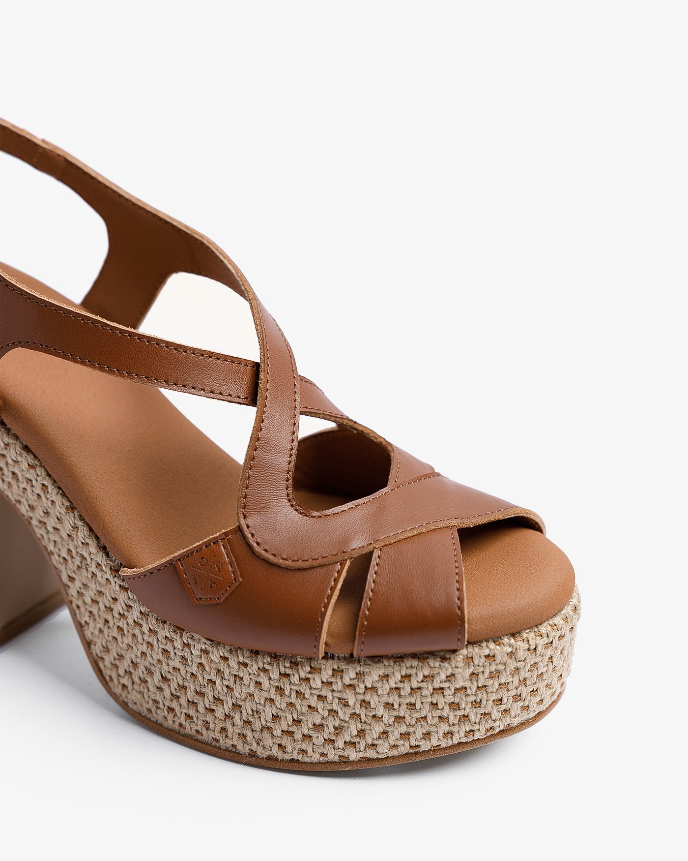 Sandalia Balares Piel Cuero 35