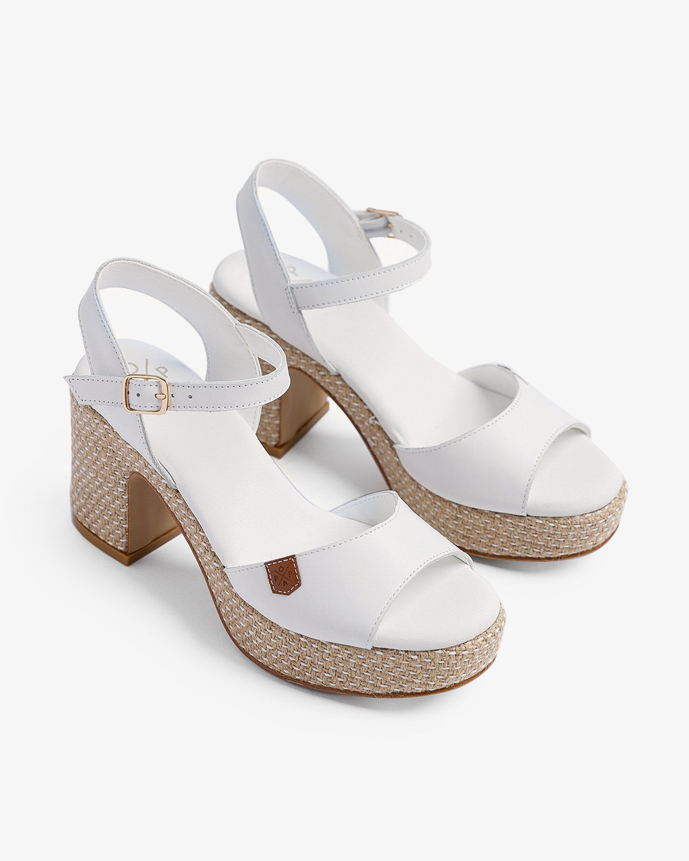 Sandalia Daira Piel Blanco 35