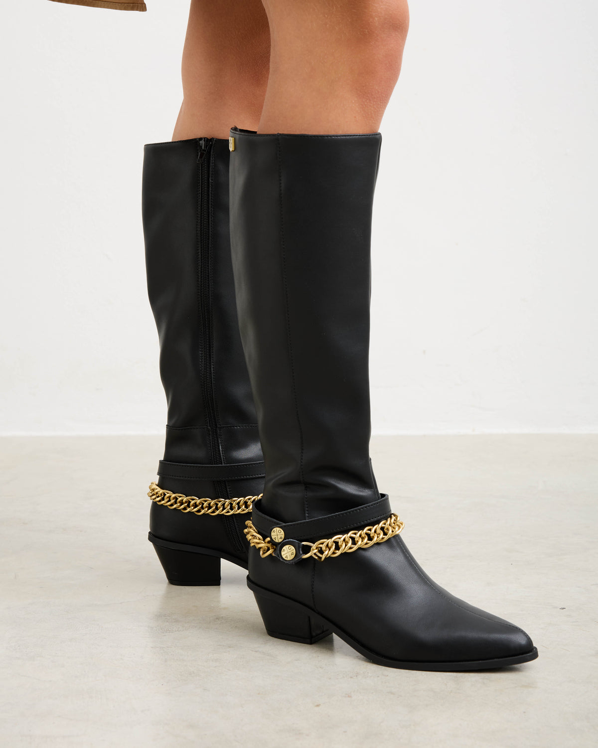 Bota Negra de Mujer Lercois