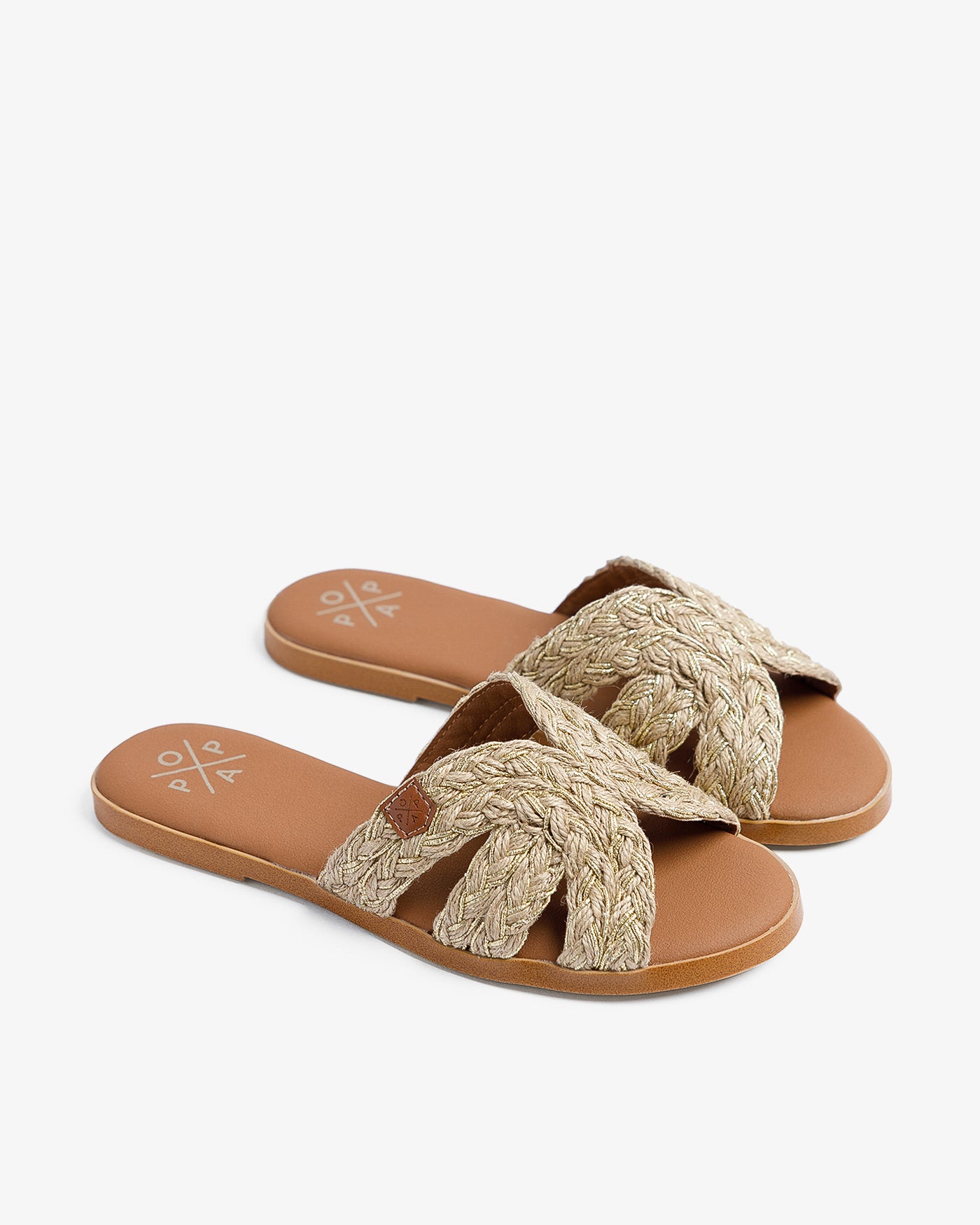 Sandalia Tufia India Yute Oro 35