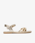 Sandalia Riazor Oro Yute