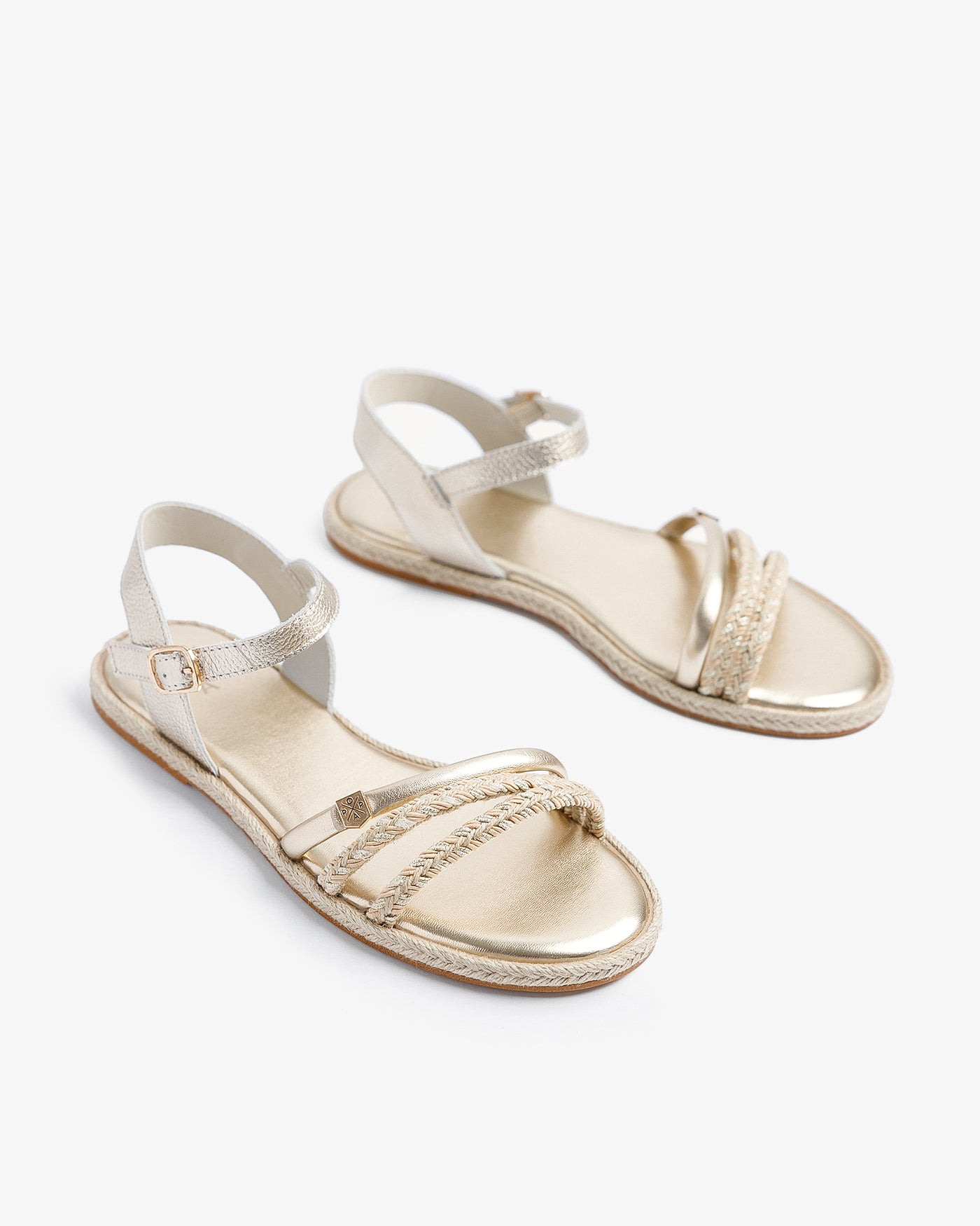 Sandalia Riazor Oro Yute 35