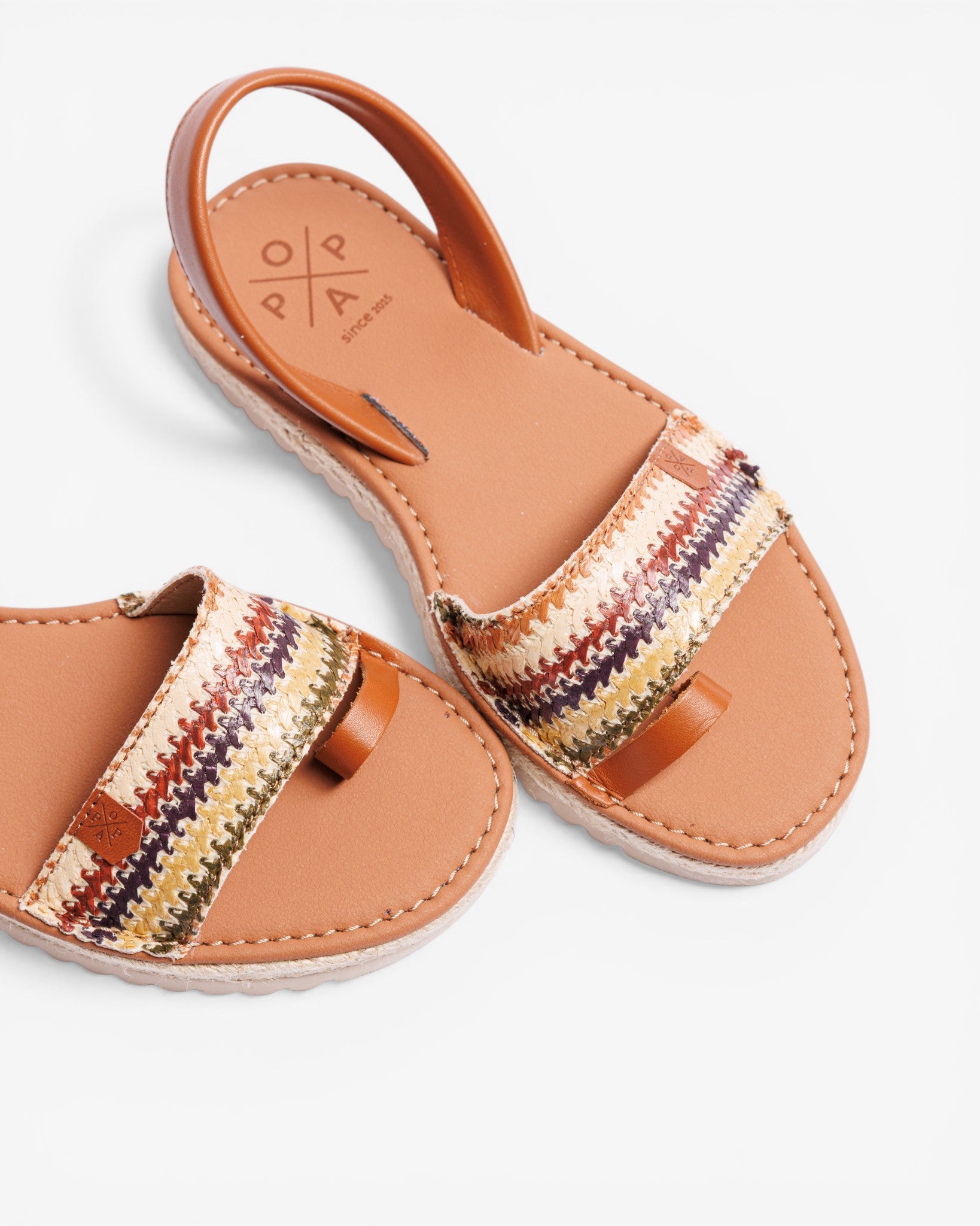 Menorquina Plana Samena Multi Rafia Natural