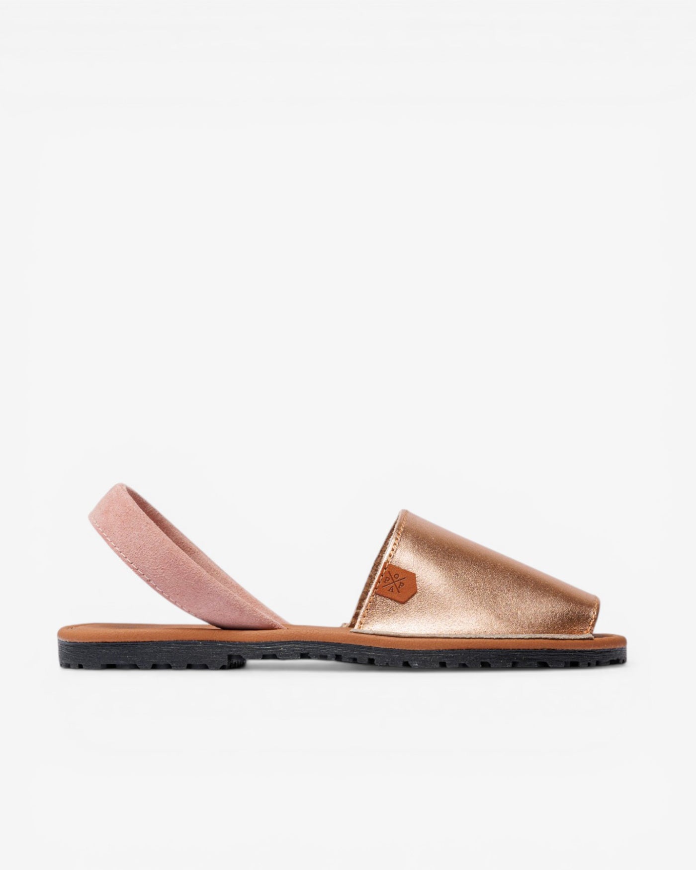 Menorquina Plana California Metal Pink Gold
