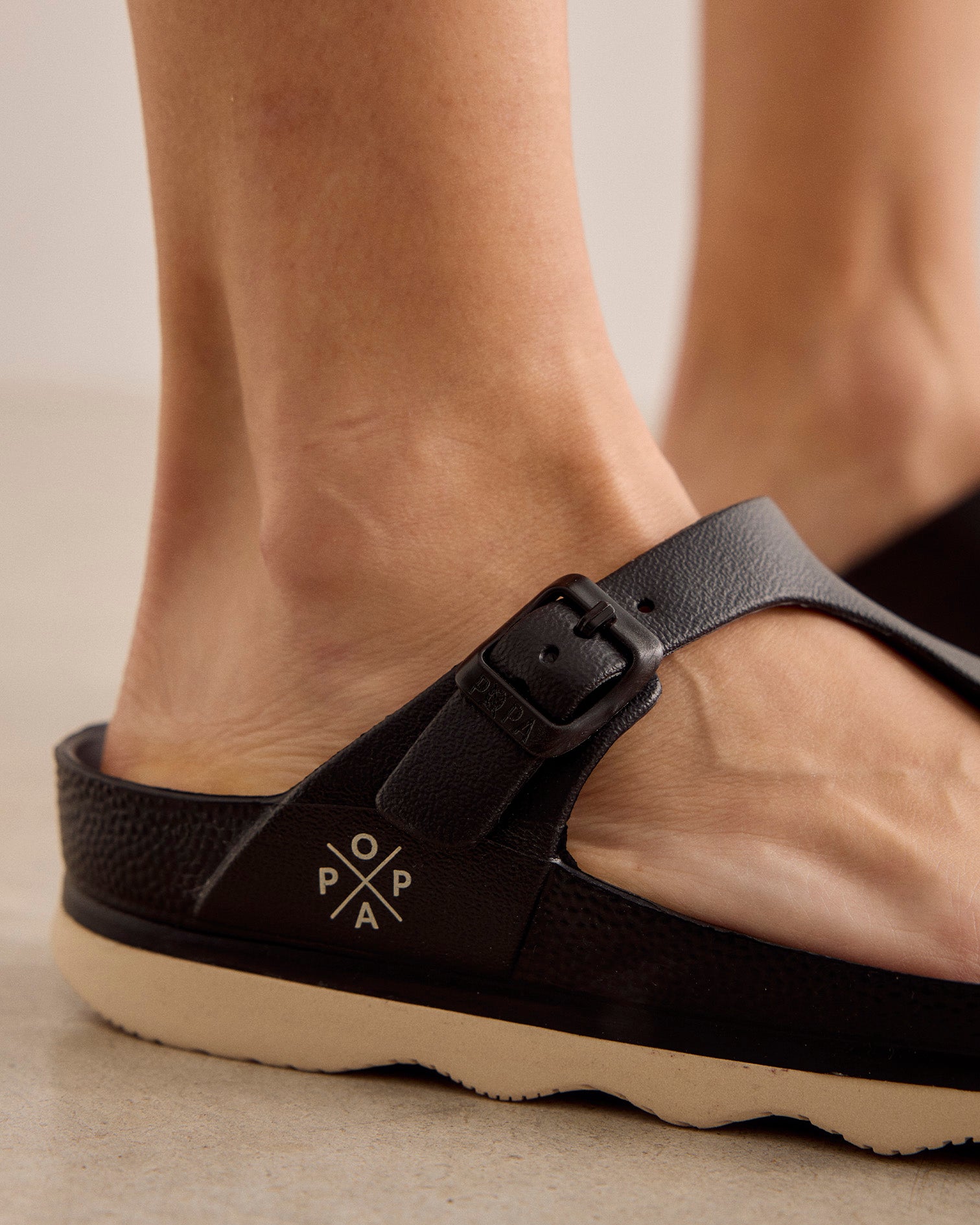 Chanclas de Agua Mujer Aqua Praia Negro