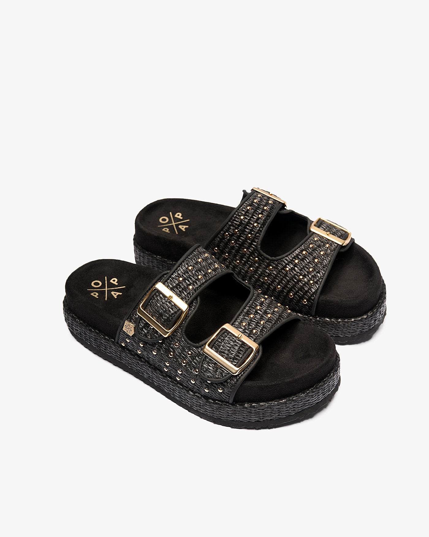 Sandalia Xago Rafia Negro