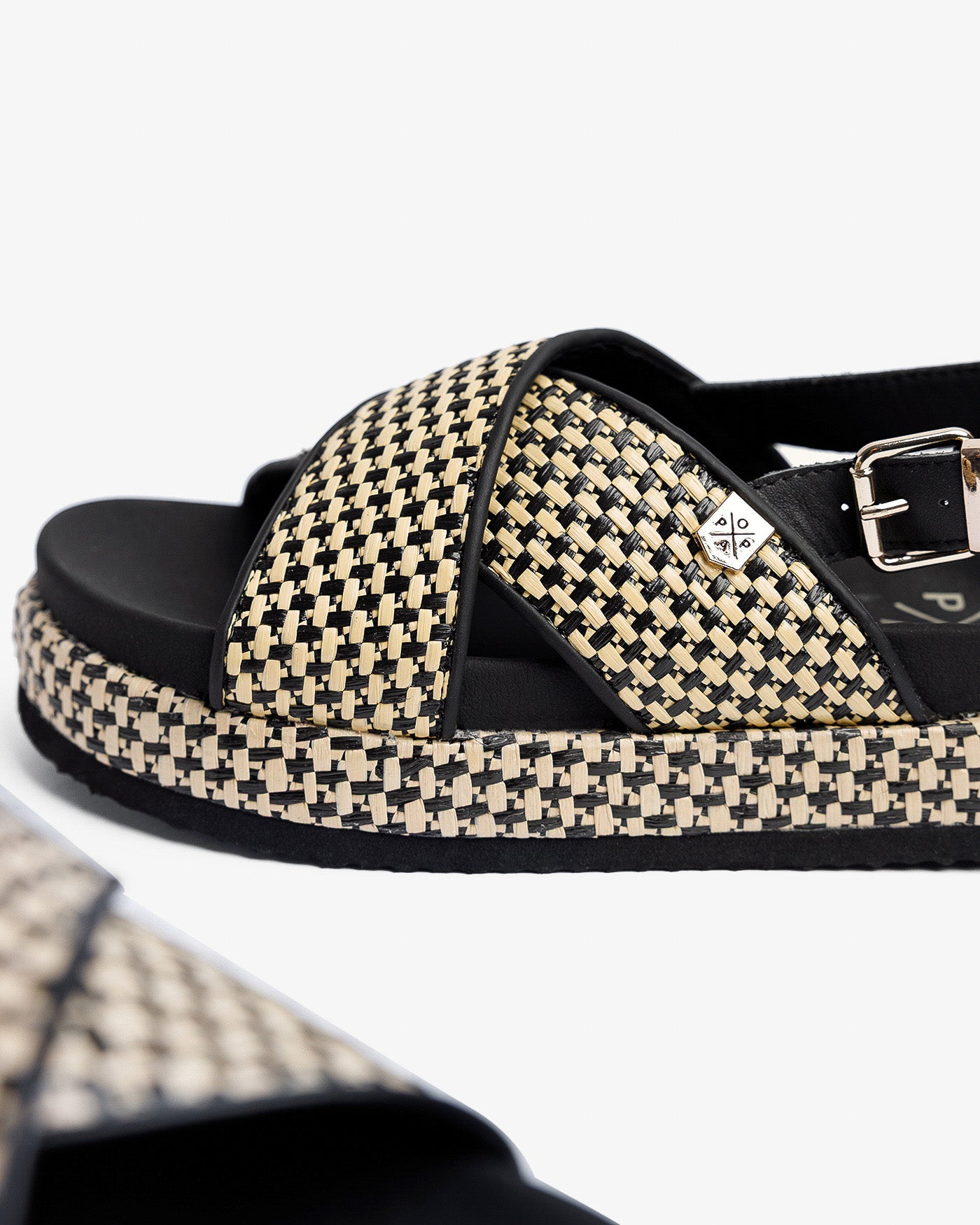 Sandalia Basset Negro 35
