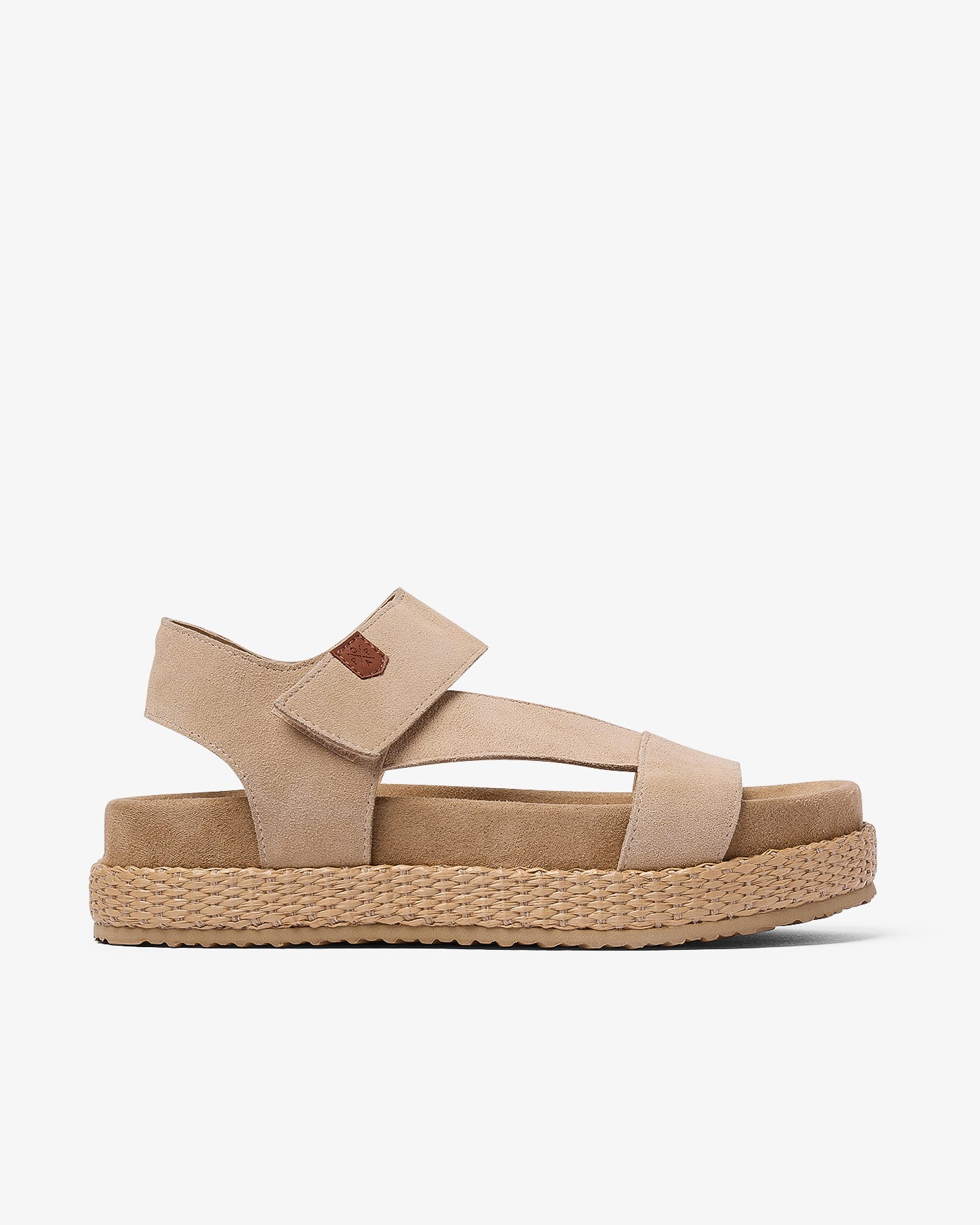 Sandalia Niana Serraje Beige 35