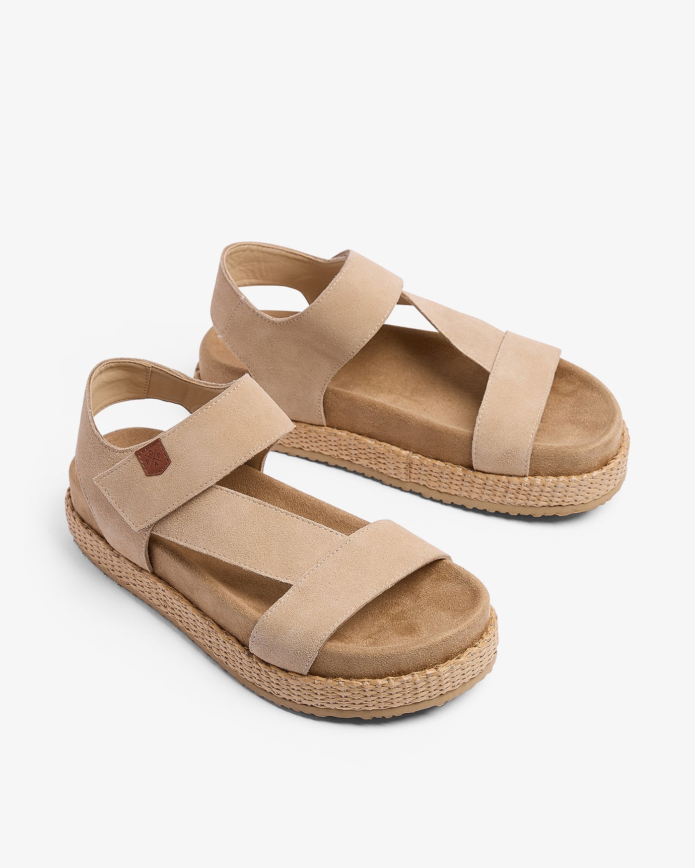 Sandalia Niana Serraje Beige 35