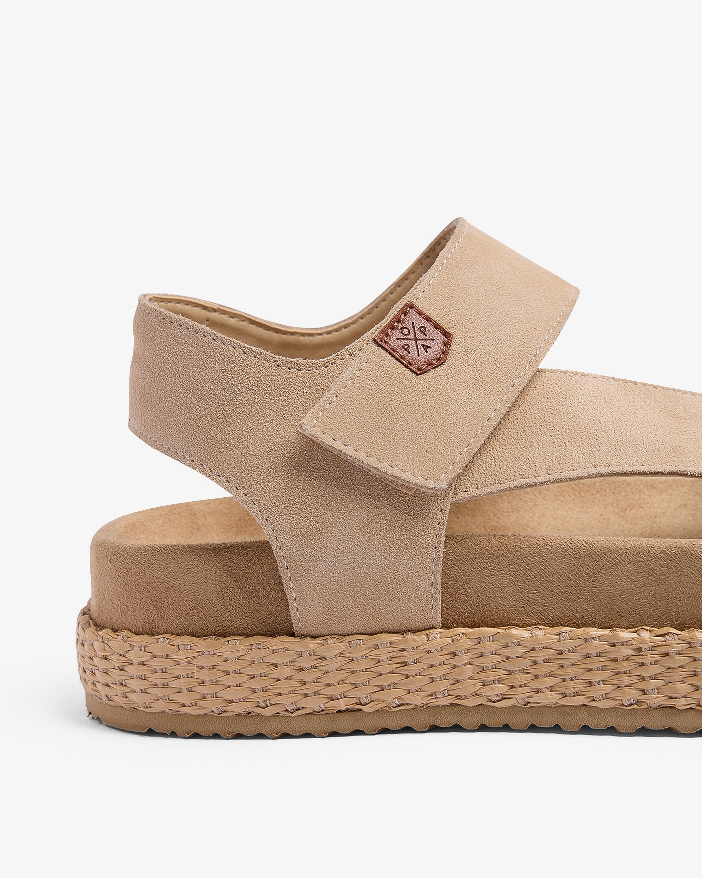 Sandalia Niana Serraje Beige 35