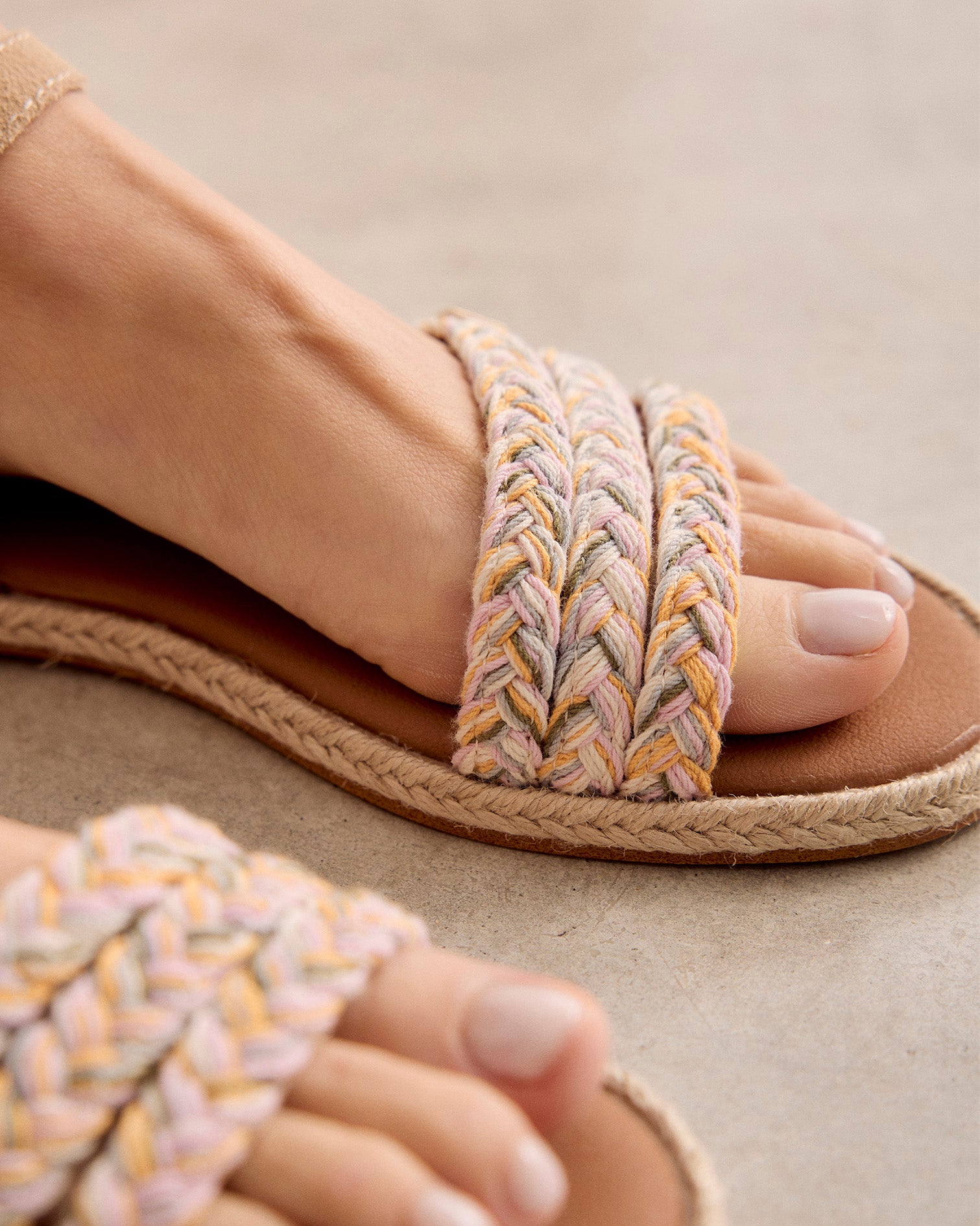 Sandalia Riazor Yute Multicolor