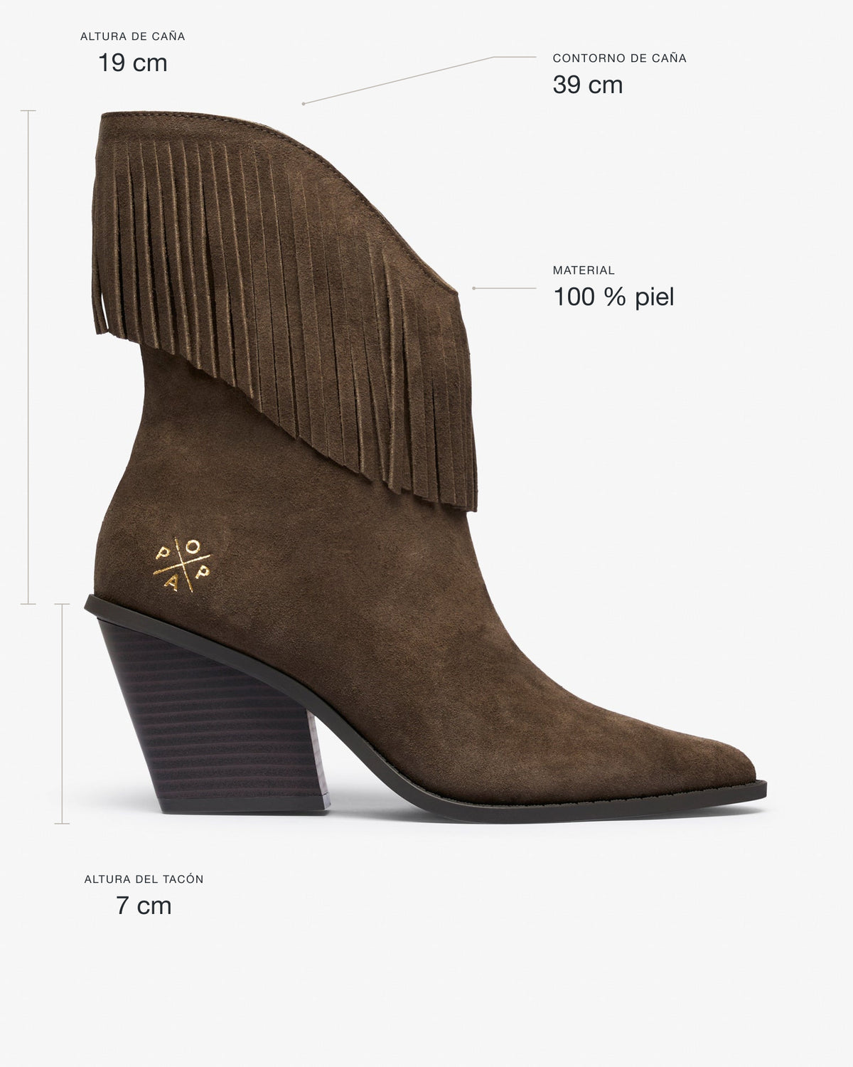 Bota Marrón de Mujer Sedona